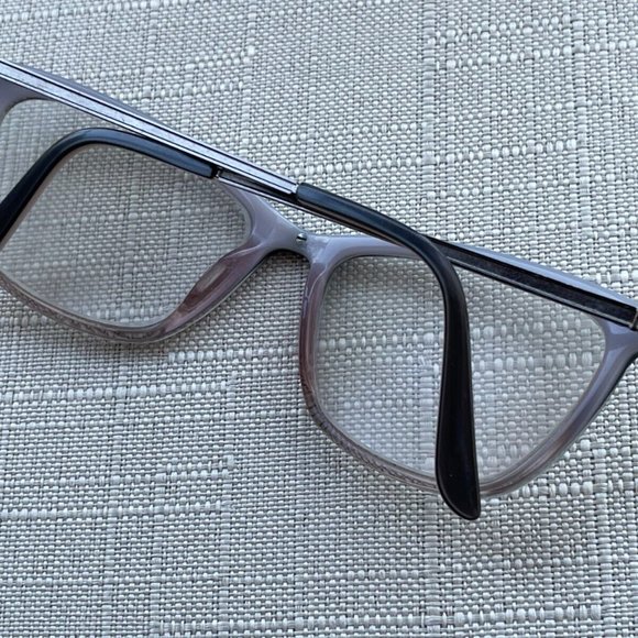 Liz Claiborne Ladies Eyeglasses Frame L638 HAQ 135 53[]16 Gray Tone Glasses - Picture 4 of 11